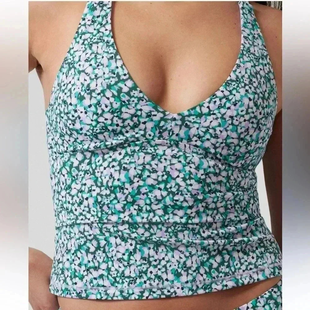 NWT ATHLETA PLUNGE TANKINI S